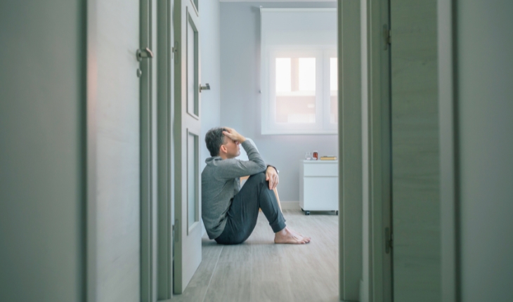 Some men feel anxious